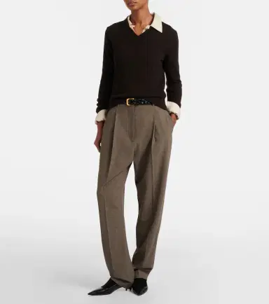 The Row Nalini knitted cashmere top | Thumbnail 3 The Row Nalini knitted cashmere top | Thumbnail 3