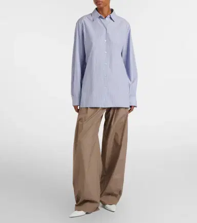 The Row Sisilia striped cotton shirt | Thumbnail 3 The Row Sisilia striped cotton shirt | Thumbnail 3