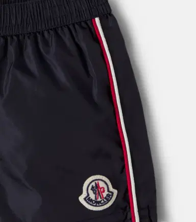 Moncler Enfant Baby logo swim trunks | Thumbnail 2 Moncler Enfant Baby logo swim trunks | Thumbnail 2