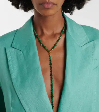 Max Mara Olimpia double-breasted herringbone linen blazer | Thumbnail 5 Max Mara Olimpia double-breasted herringbone linen blazer | Thumbnail 5