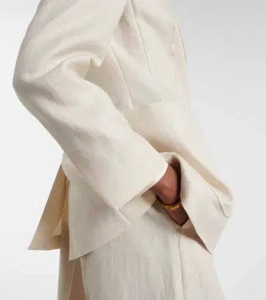 Max Mara Volontà linen blazer | Thumbnail 2 Max Mara Volontà linen blazer | Thumbnail 2