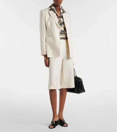 Max Mara Volontà linen blazer | Thumbnail 5 Max Mara Volontà linen blazer | Thumbnail 5
