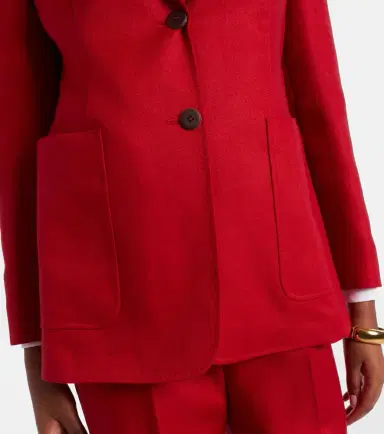 Max Mara Volonta linen blazer | Thumbnail 5 Max Mara Volonta linen blazer | Thumbnail 5