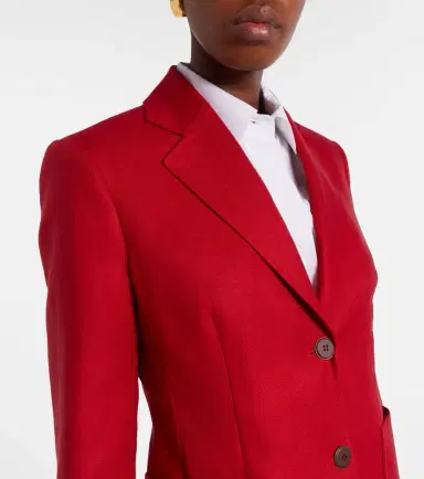 Max Mara Volonta linen blazer | Thumbnail 7 Max Mara Volonta linen blazer | Thumbnail 7