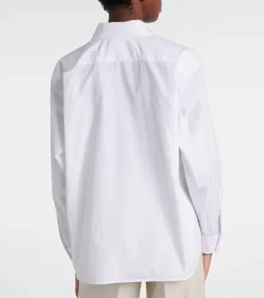 Max Mara Tenue cotton poplin shirt | Thumbnail 3 Max Mara Tenue cotton poplin shirt | Thumbnail 3