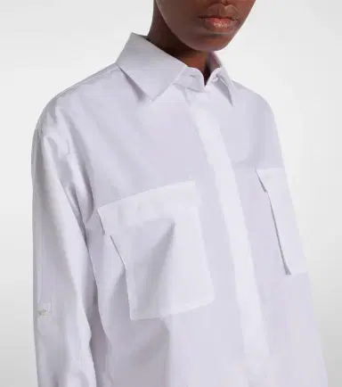 Max Mara Tenue cotton poplin shirt | Thumbnail 5 Max Mara Tenue cotton poplin shirt | Thumbnail 5