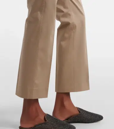 Max Mara Cotton-blend cropped slim pants | Thumbnail 2 Max Mara Cotton-blend cropped slim pants | Thumbnail 2