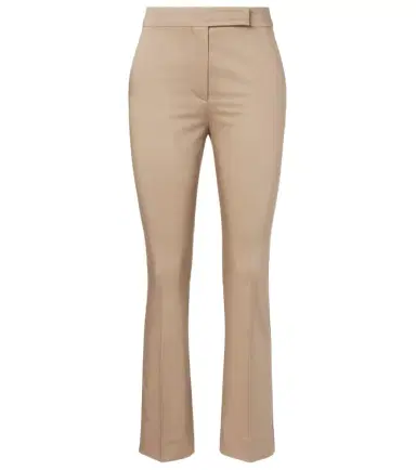 Max Mara Cotton-blend cropped slim pants | Thumbnail 1 Max Mara Cotton-blend cropped slim pants | Thumbnail 1