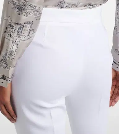 Max Mara Cotton slim pants | Thumbnail 3 Max Mara Cotton slim pants | Thumbnail 3