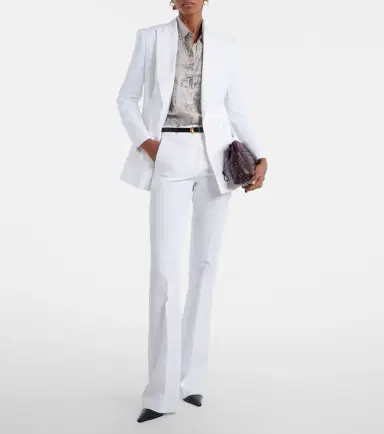 Max Mara Cotton slim pants | Thumbnail 5 Max Mara Cotton slim pants | Thumbnail 5
