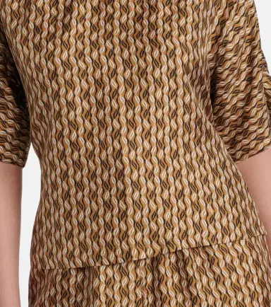 Max Mara Nordica printed silk blouse | Thumbnail 4 Max Mara Nordica printed silk blouse | Thumbnail 4