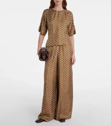 Max Mara Nordica printed silk blouse | Thumbnail 5 Max Mara Nordica printed silk blouse | Thumbnail 5