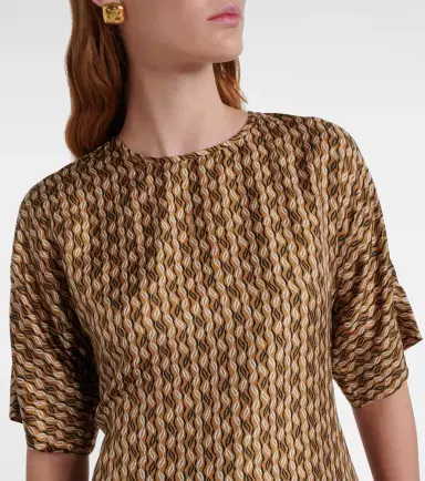 Max Mara Nordica printed silk blouse | Thumbnail 6 Max Mara Nordica printed silk blouse | Thumbnail 6