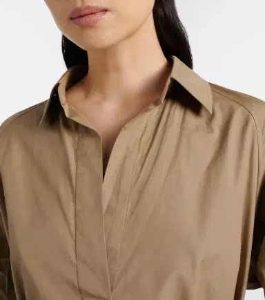 Max Mara Mirto cotton midi dress | Thumbnail 3 Max Mara Mirto cotton midi dress | Thumbnail 3