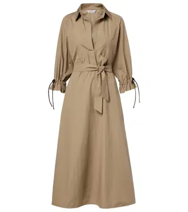 Max Mara Mirto cotton midi dress | Thumbnail 1 Max Mara Mirto cotton midi dress | Thumbnail 1