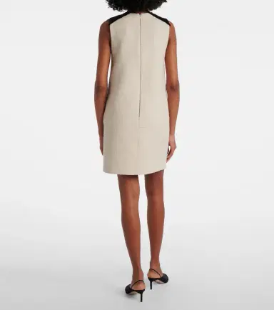 Max Mara Mito cotton and linen midi dress | Thumbnail 3 Max Mara Mito cotton and linen midi dress | Thumbnail 3