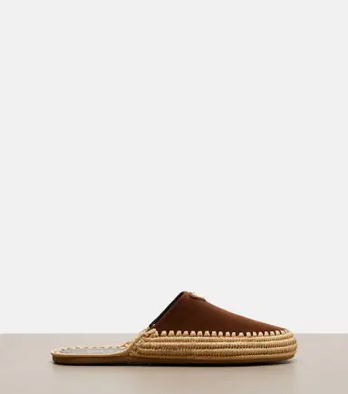 Prada Suede and jute mules | Thumbnail 3 Prada Suede and jute mules | Thumbnail 3