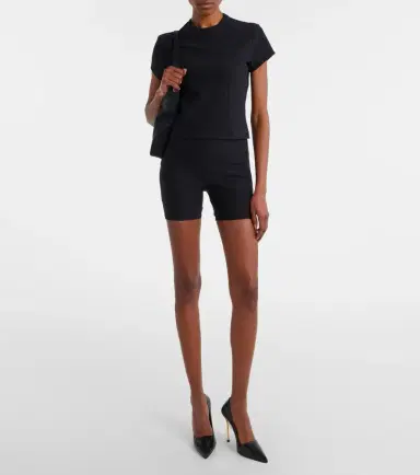 Gucci GG jersey jacquard biker shorts | Thumbnail 5 Gucci GG jersey jacquard biker shorts | Thumbnail 5