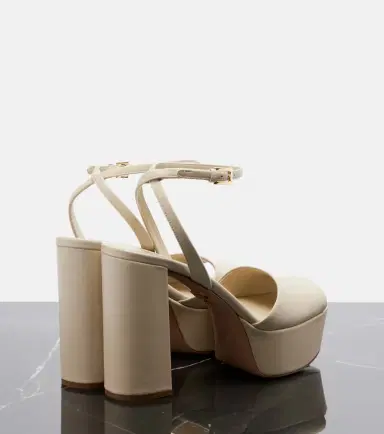Prada Leather platform sandals | Thumbnail 4 Prada Leather platform sandals | Thumbnail 4