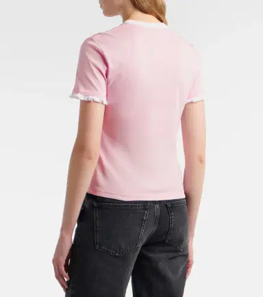 Gucci Logo cotton jersey T-shirt | Thumbnail 5 Gucci Logo cotton jersey T-shirt | Thumbnail 5