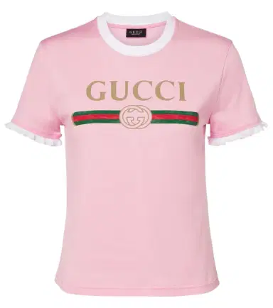 Gucci Logo cotton jersey T-shirt | Thumbnail 1 Gucci Logo cotton jersey T-shirt | Thumbnail 1