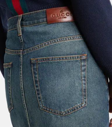 Gucci Horsebit denim miniskirt | Thumbnail 3 Gucci Horsebit denim miniskirt | Thumbnail 3