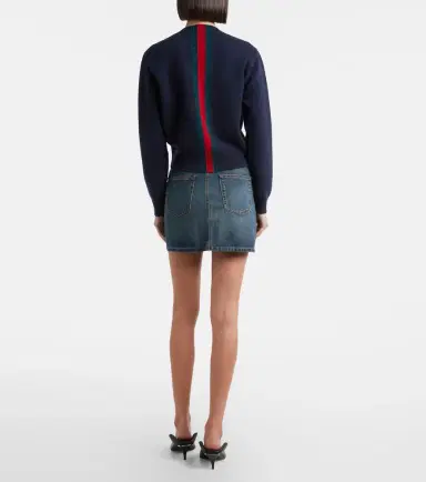 Gucci Horsebit denim miniskirt | Thumbnail 4 Gucci Horsebit denim miniskirt | Thumbnail 4