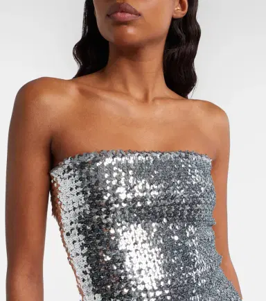 Gucci Sequined strapless minidress | Thumbnail 2 Gucci Sequined strapless minidress | Thumbnail 2