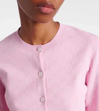 Gucci GG jacquard cardigan | Thumbnail 4 Gucci GG jacquard cardigan | Thumbnail 4