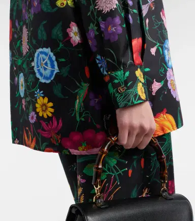 Gucci Flora silk twill shirt | Thumbnail 5 Gucci Flora silk twill shirt | Thumbnail 5