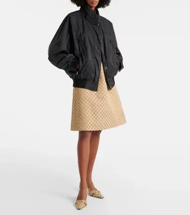 Gucci GG cotton-trimmed jacket | Thumbnail 3 Gucci GG cotton-trimmed jacket | Thumbnail 3