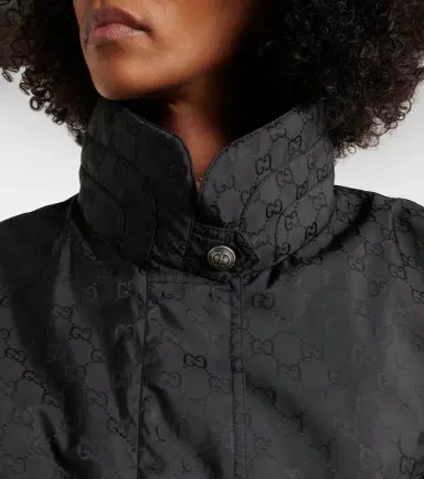 Gucci GG cotton-trimmed jacket | Thumbnail 4 Gucci GG cotton-trimmed jacket | Thumbnail 4