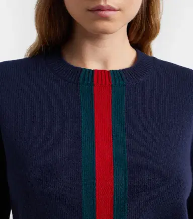 Gucci Web Stripe wool sweater | Thumbnail 5 Gucci Web Stripe wool sweater | Thumbnail 5