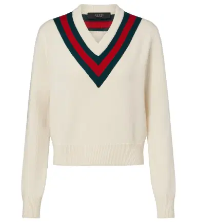 Gucci Web Stripe wool sweater | Thumbnail 1 Gucci Web Stripe wool sweater | Thumbnail 1
