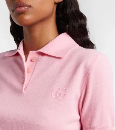 Gucci Double G wool polo shirt | Thumbnail 3 Gucci Double G wool polo shirt | Thumbnail 3