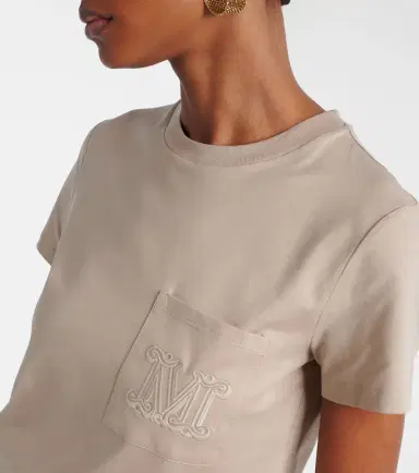 Max Mara Embroidered cotton top | Thumbnail 2 Max Mara Embroidered cotton top | Thumbnail 2