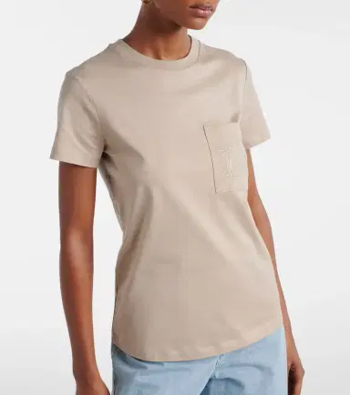 Max Mara Embroidered cotton top | Thumbnail 5 Max Mara Embroidered cotton top | Thumbnail 5