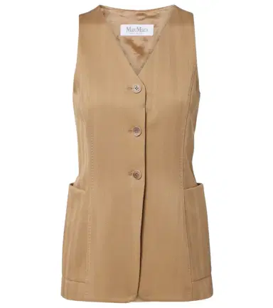 Max Mara Falla cotton vest | Thumbnail 1 Max Mara Falla cotton vest | Thumbnail 1