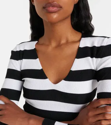 Max Mara Vello ribbed-knit striped sweater | Thumbnail 5 Max Mara Vello ribbed-knit striped sweater | Thumbnail 5