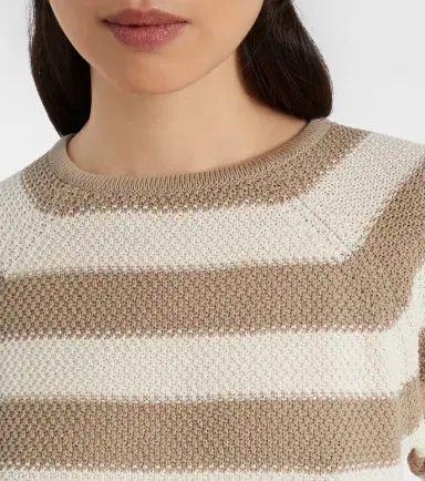 Max Mara Ellisse striped cotton sweater | Thumbnail 3 Max Mara Ellisse striped cotton sweater | Thumbnail 3