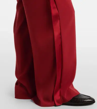 Max Mara Crêpe wide-leg pants | Thumbnail 2 Max Mara Crêpe wide-leg pants | Thumbnail 2