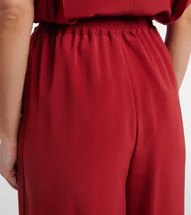 Max Mara Crêpe wide-leg pants | Thumbnail 4 Max Mara Crêpe wide-leg pants | Thumbnail 4