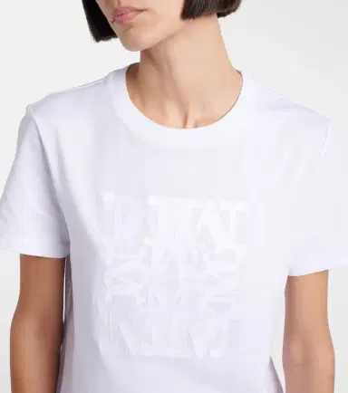 Max Mara Giovane cotton jersey T-shirt | Thumbnail 4 Max Mara Giovane cotton jersey T-shirt | Thumbnail 4