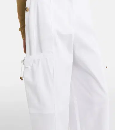 Max Mara Lepre cotton wide-leg pants | Thumbnail 3 Max Mara Lepre cotton wide-leg pants | Thumbnail 3