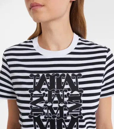 Max Mara Ruta embroidered cotton T-shirt | Thumbnail 5 Max Mara Ruta embroidered cotton T-shirt | Thumbnail 5