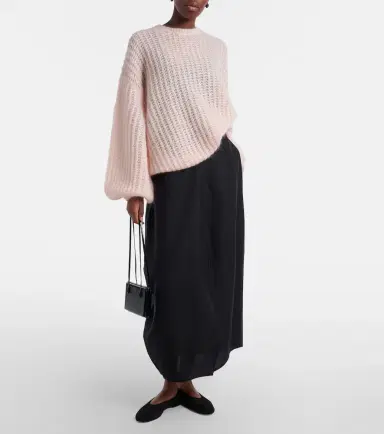 Toteme Open-knit oversized mohair-blend sweater | Thumbnail 3 Toteme Open-knit oversized mohair-blend sweater | Thumbnail 3