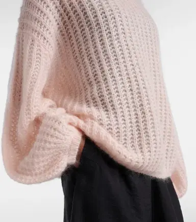 Toteme Open-knit oversized mohair-blend sweater | Thumbnail 6 Toteme Open-knit oversized mohair-blend sweater | Thumbnail 6