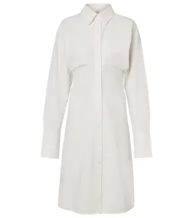 Toteme Cotton and linen shirt dress | Thumbnail 1 Toteme Cotton and linen shirt dress | Thumbnail 1