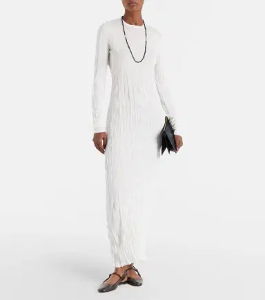 Toteme Pleated maxi dress | Thumbnail 6 Toteme Pleated maxi dress | Thumbnail 6