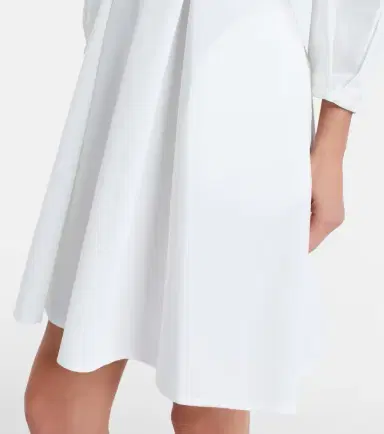 Toteme Pleated cotton minidress | Thumbnail 3 Toteme Pleated cotton minidress | Thumbnail 3